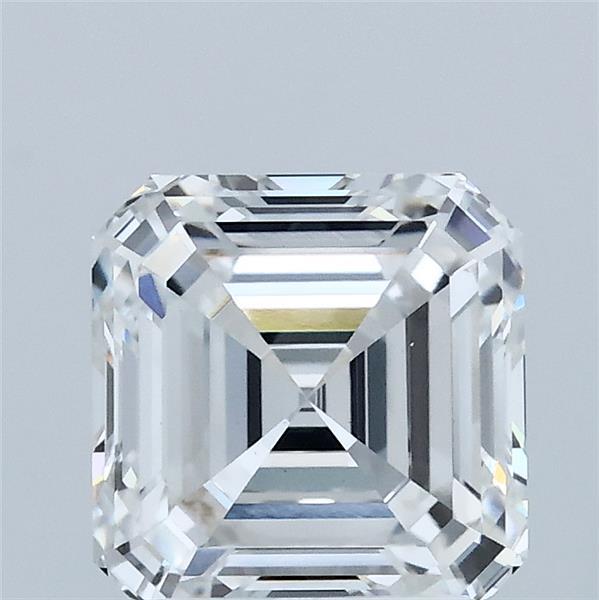2.01 Carat Asscher Lab Grown Diamond, Excellent Polish, E Color, VS1 Clarity