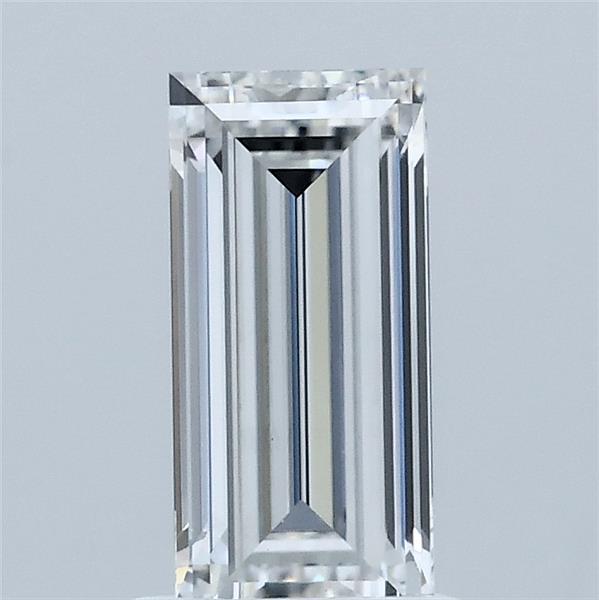1.03 Carat Baguette Lab Grown Diamond, Excellent Polish, E Color, VVS2 Clarity