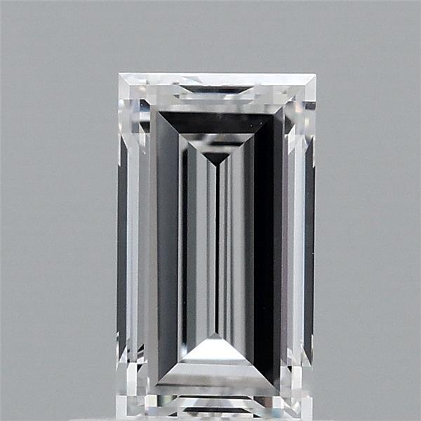 1.05 Carat Baguette Lab Grown Diamond, Excellent Polish, D Color, VVS1 Clarity
