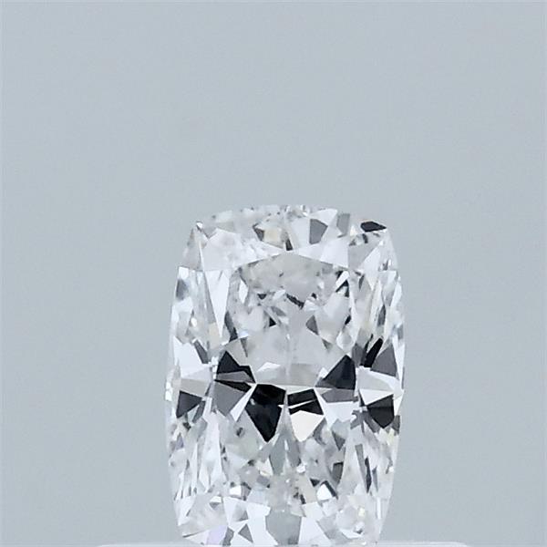 0.39 Carat Cushion Lab Grown Diamond, Very Good Polish, D Color, VVS2 Clarity