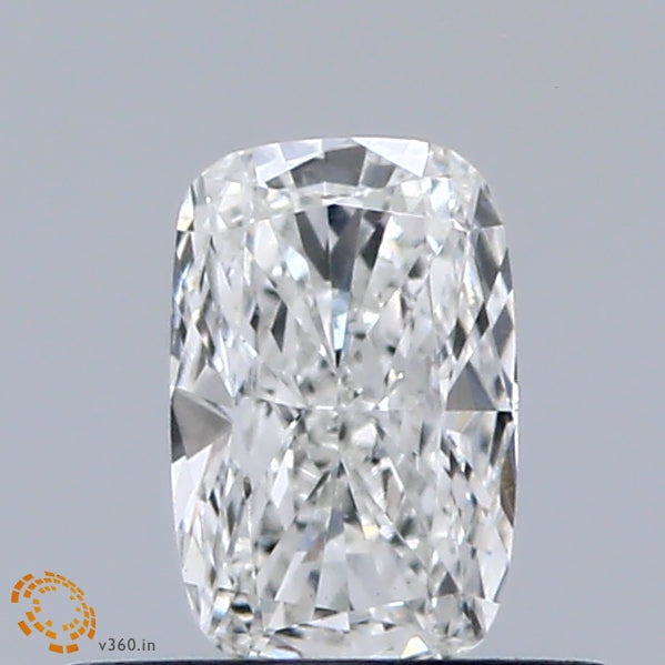 0.39 Carat Cushion Lab Grown Diamond, Very Good Polish, F Color, VVS2 Clarity