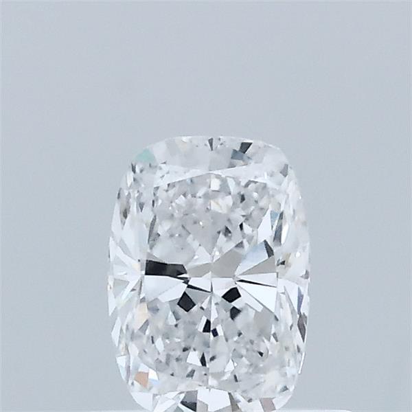 0.51 Carat Cushion Lab Grown Diamond, Very Good Polish, D Color, VVS2 Clarity