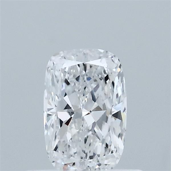 0.52 Carat Cushion Lab Grown Diamond, Very Good Polish, D Color, VS1 Clarity