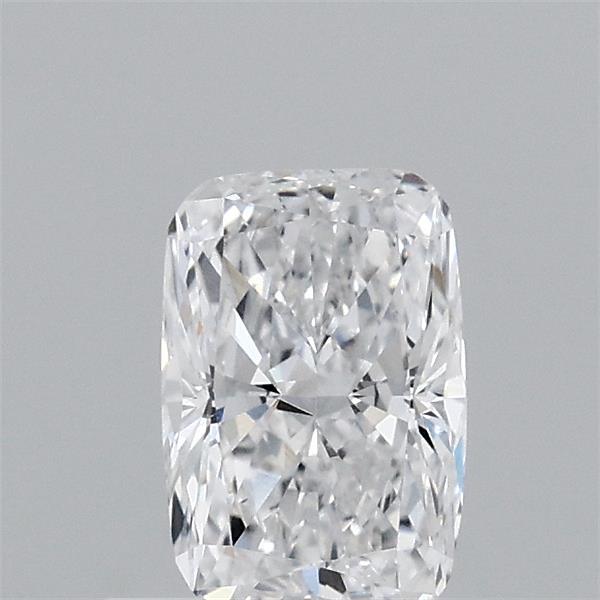 0.60 Carat Cushion Lab Grown Diamond, Very Good Polish, D Color, VVS2 Clarity