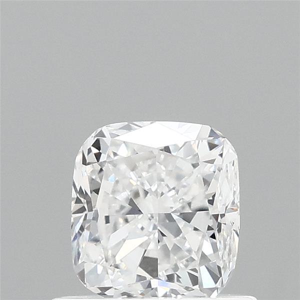 0.72 Carat Cushion Lab Grown Diamond, Very Good Polish, E Color, VVS2 Clarity