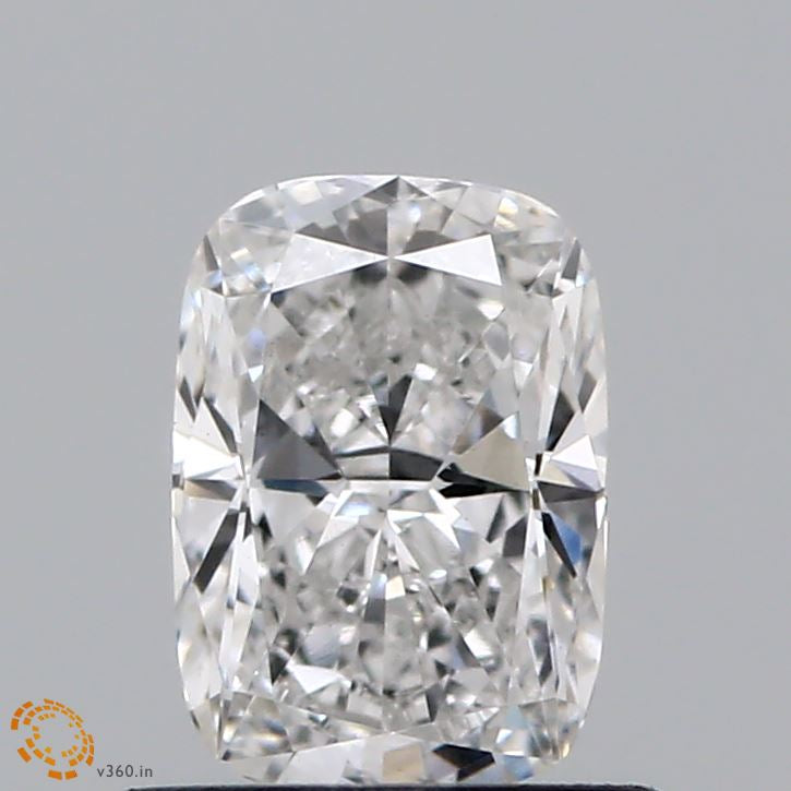0.80 Carat Cushion Lab Grown Diamond, Very Good Polish, F Color, VS1 Clarity