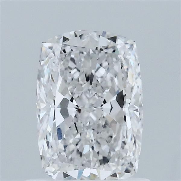 1.00 Carat Cushion Lab Grown Diamond, Excellent Polish, D Color, VVS1 Clarity