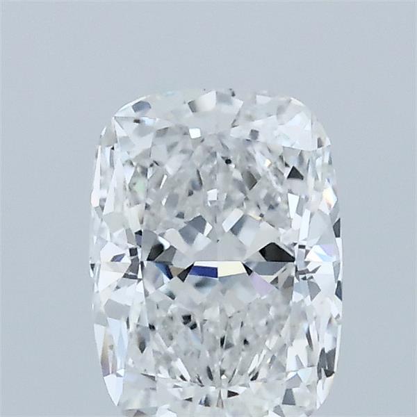 1.00 Carat Cushion Lab Grown Diamond, Excellent Polish, E Color, VVS2 Clarity