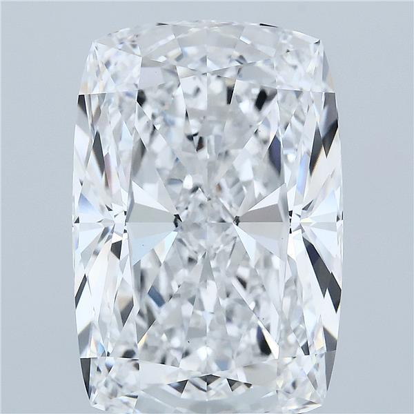 10.03 Carat Cushion Lab Grown Diamond, Excellent Polish, D Color, VVS2 Clarity
