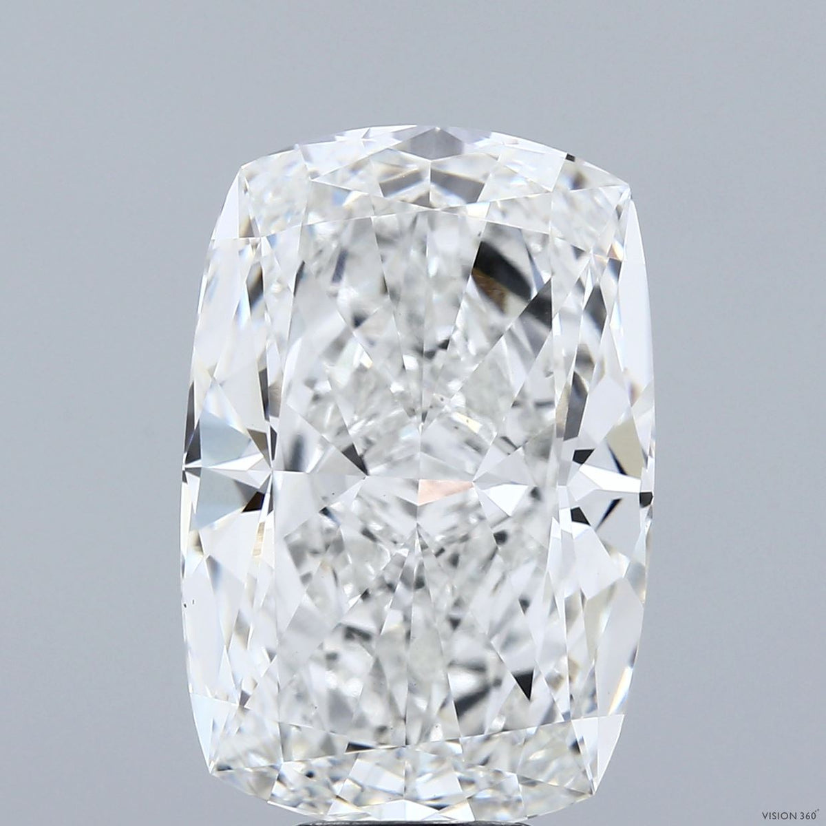 10.07 Carat Cushion Lab Grown Diamond, Excellent Polish, E Color, VVS2 Clarity