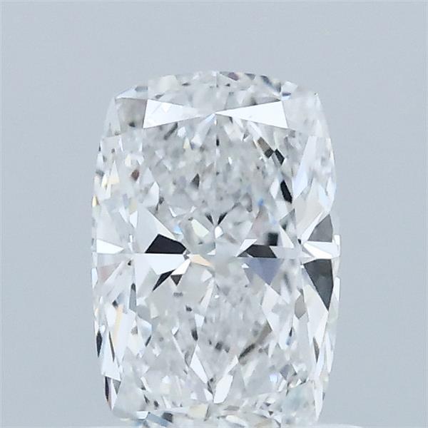 1.01 Carat Cushion Lab Grown Diamond, Excellent Polish, D Color, VVS2 Clarity