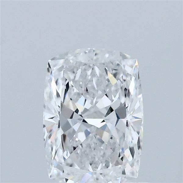 1.03 Carat Cushion Lab Grown Diamond, Excellent Polish, D Color, VVS2 Clarity