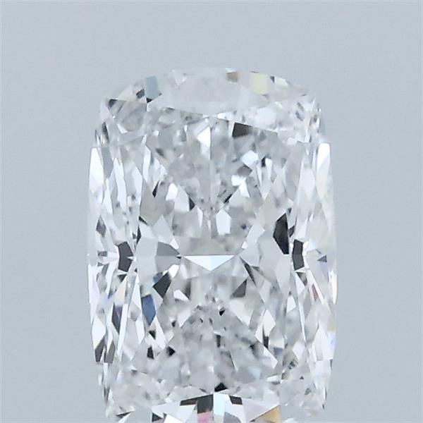 1.03 Carat Cushion Lab Grown Diamond, Excellent Polish, D Color, VVS2 Clarity