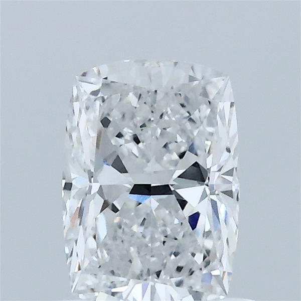 1.03 Carat Cushion Lab Grown Diamond, Excellent Polish, D Color, VVS2 Clarity
