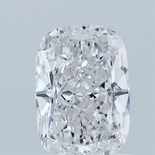 1.05 Carat Cushion Lab Grown Diamond, Excellent Polish, D Color, VS1 Clarity
