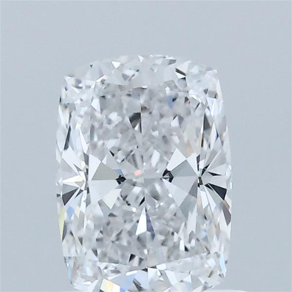 1.05 Carat Cushion Lab Grown Diamond, Excellent Polish, D Color, VVS2 Clarity