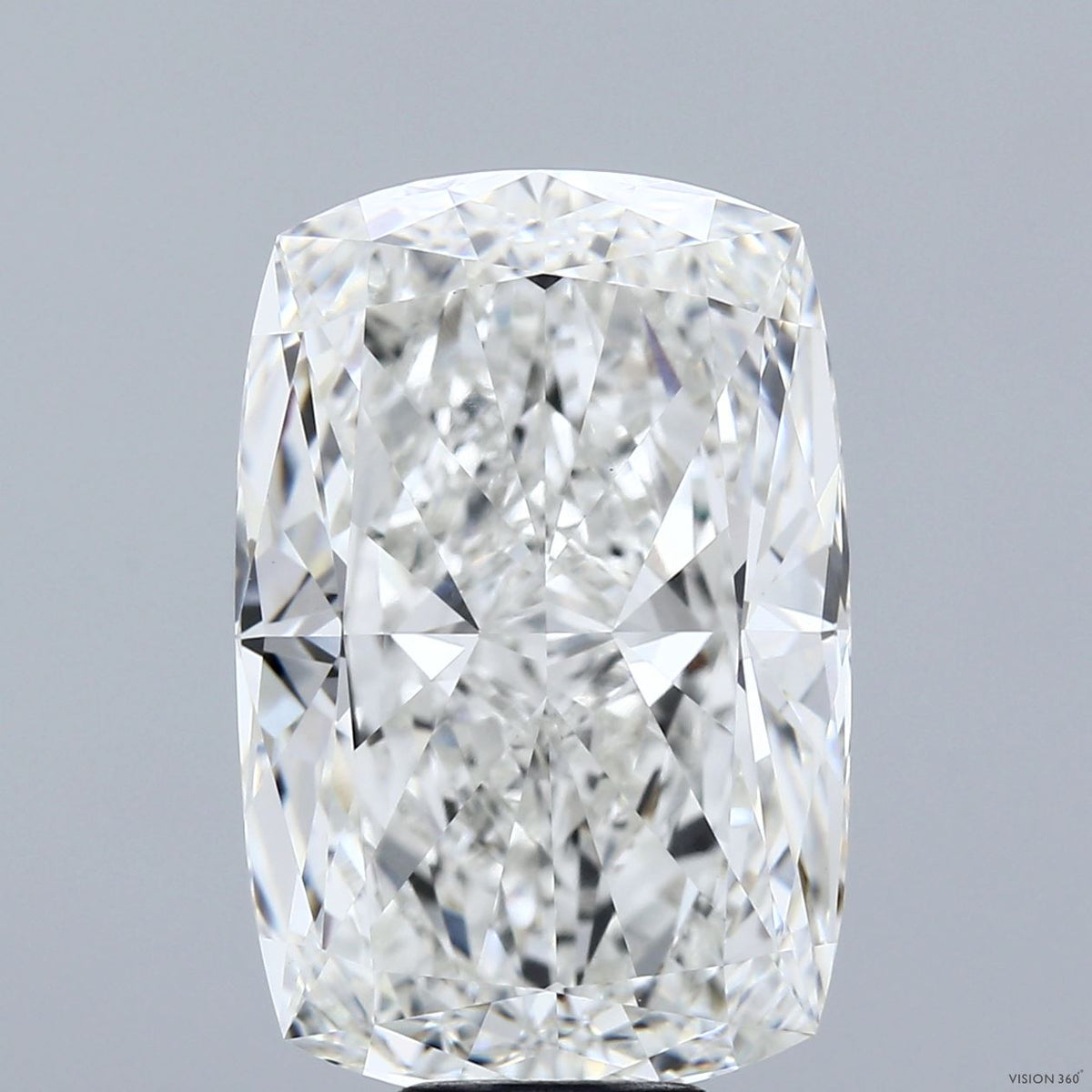 10.51 Carat Cushion Lab Grown Diamond, Excellent Polish, F Color, VVS2 Clarity