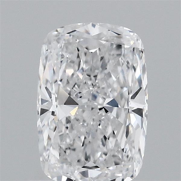 1.06 Carat Cushion Lab Grown Diamond, Excellent Polish, D Color, VVS2 Clarity