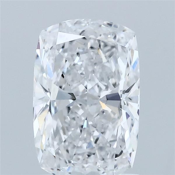 1.50 Carat Cushion Lab Grown Diamond, Excellent Polish, D Color, VVS2 Clarity