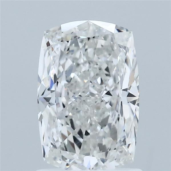1.50 Carat Cushion Lab Grown Diamond, Excellent Polish, F Color, VVS2 Clarity