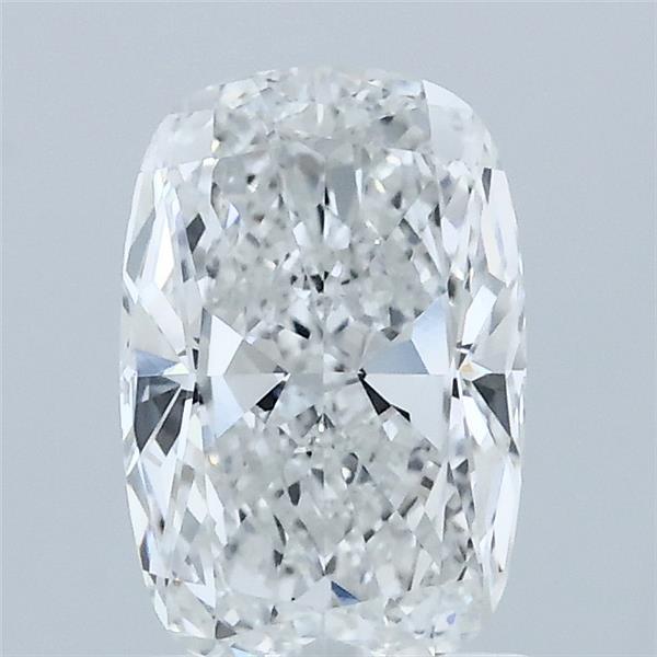 1.56 Carat Cushion Lab Grown Diamond, Excellent Polish, E Color, VS1 Clarity