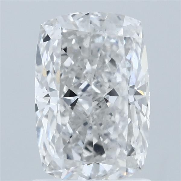 1.59 Carat Cushion Lab Grown Diamond, Excellent Polish, F Color, VS2 Clarity