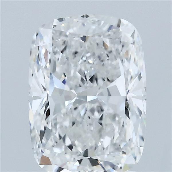 2.00 Carat Cushion Lab Grown Diamond, Excellent Polish, E Color, VS1 Clarity