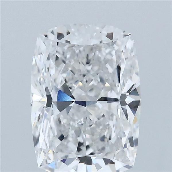 2.00 Carat Cushion Lab Grown Diamond, Excellent Polish, E Color, VS1 Clarity