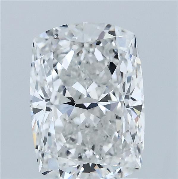 2.00 Carat Cushion Lab Grown Diamond, Excellent Polish, E Color, VVS1 Clarity