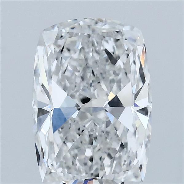 2.00 Carat Cushion Lab Grown Diamond, Excellent Polish, E Color, VVS2 Clarity