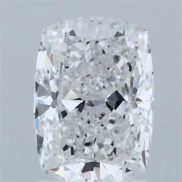 2.01 Carat Cushion Lab Grown Diamond, Excellent Polish, D Color, VS1 Clarity