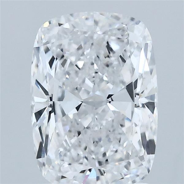2.02 Carat Cushion Lab Grown Diamond, Excellent Polish, D Color, VVS1 Clarity