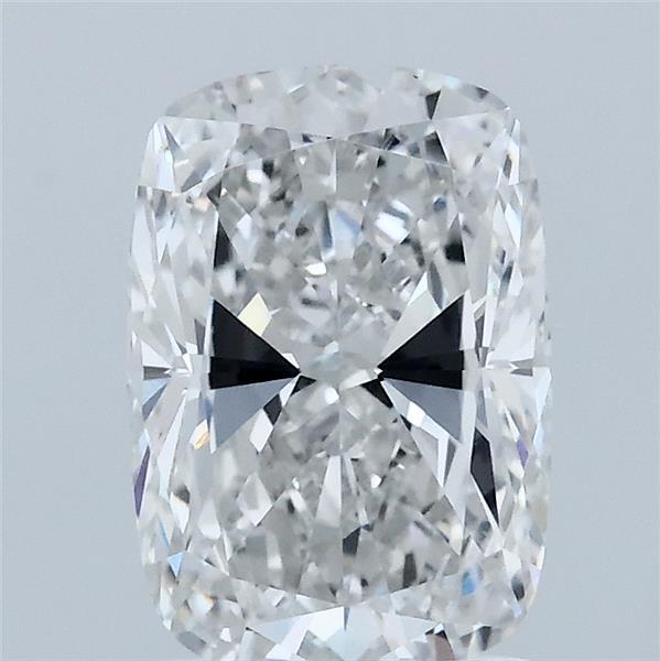 2.03 Carat Cushion Lab Grown Diamond, Excellent Polish, E Color, VS1 Clarity