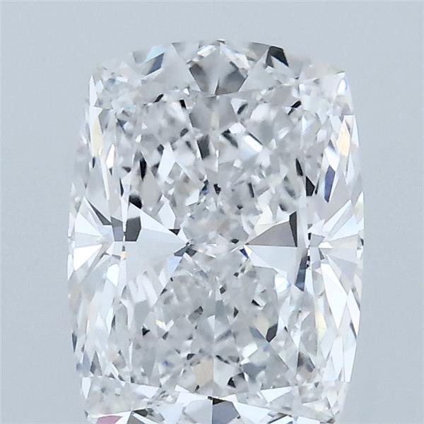 2.04 Carat Cushion Lab Grown Diamond, Excellent Polish, D Color, VVS2 Clarity