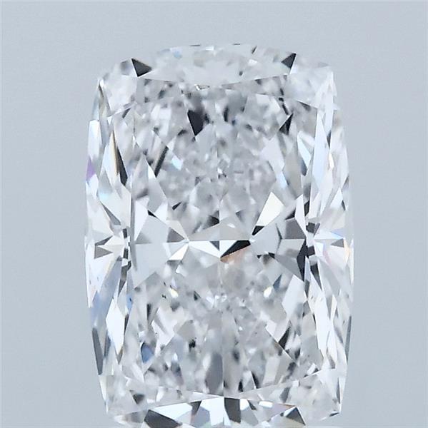 2.05 Carat Cushion Lab Grown Diamond, Excellent Polish, D Color, VS1 Clarity