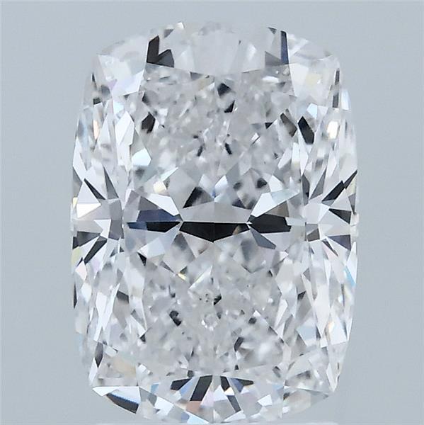 2.50 Carat Cushion Lab Grown Diamond, Excellent Polish, E Color, VS1 Clarity