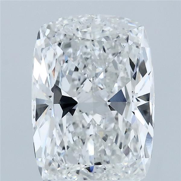 2.97 Carat Cushion Lab Grown Diamond, Excellent Polish, E Color, VVS1 Clarity