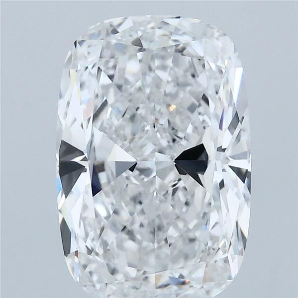 3.00 Carat Cushion Lab Grown Diamond, Excellent Polish, D Color, VVS2 Clarity