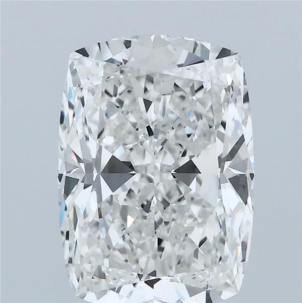 3.00 Carat Cushion Lab Grown Diamond, Excellent Polish, E Color, VVS2 Clarity