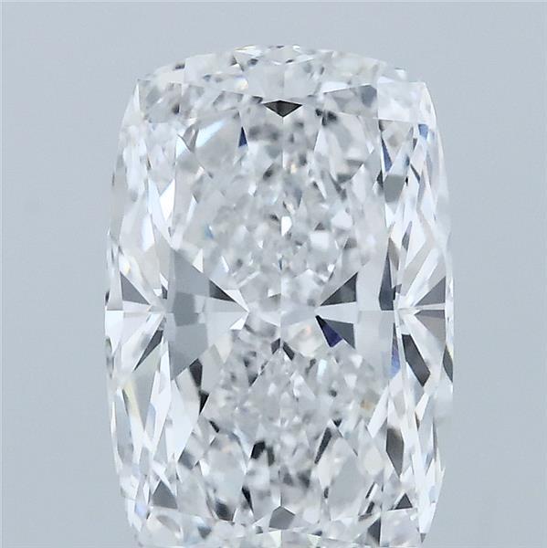 3.00 Carat Cushion Lab Grown Diamond, Excellent Polish, E Color, VVS2 Clarity