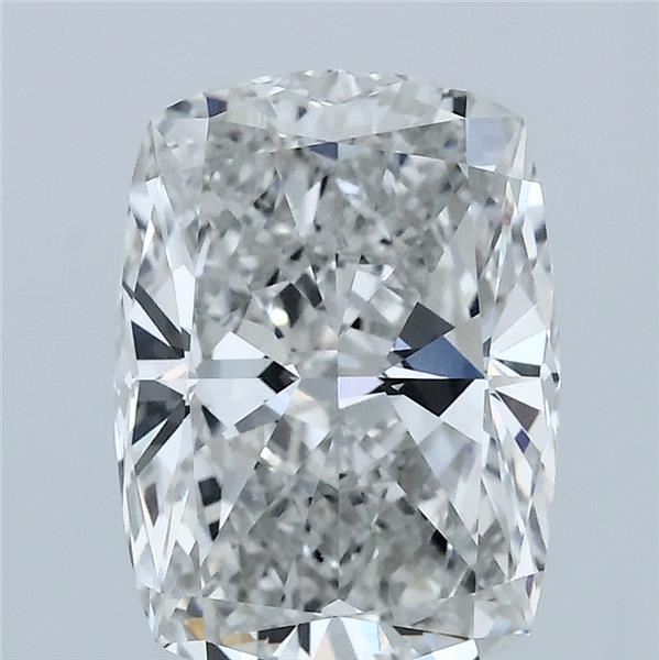 3.00 Carat Cushion Lab Grown Diamond, Excellent Polish, F Color, VVS2 Clarity