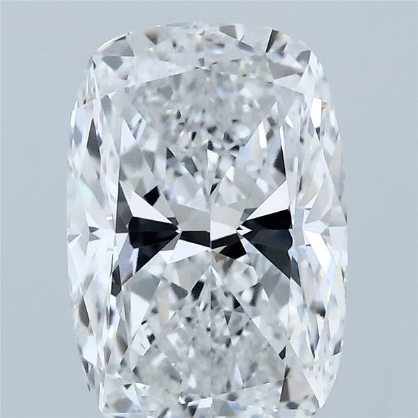 3.01 Carat Cushion Lab Grown Diamond, Excellent Polish, E Color, VS1 Clarity