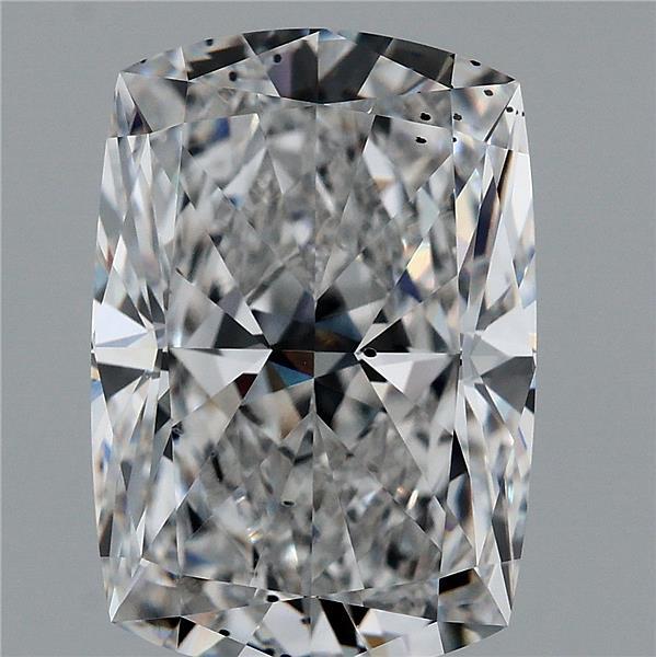 4.14 Carat Cushion Lab Grown Diamond, Excellent Polish, E Color, SI1 Clarity