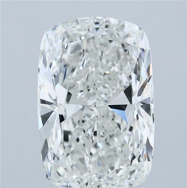 5.00 Carat Cushion Lab Grown Diamond, Excellent Polish, F Color, VS1 Clarity