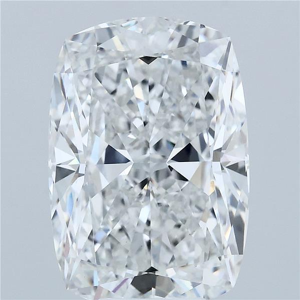 7.00 Carat Cushion Lab Grown Diamond, Excellent Polish, E Color, VS1 Clarity