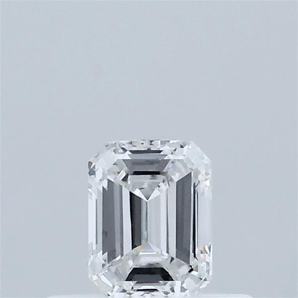 0.35 Carat Emerald Lab Grown Diamond, Very Good Polish, D Color, VS1 Clarity
