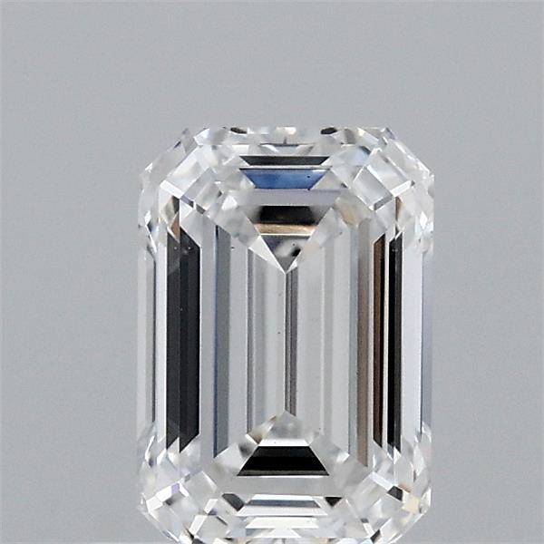 0.93 Carat Emerald Lab Grown Diamond, Excellent Polish, D Color, VS1 Clarity