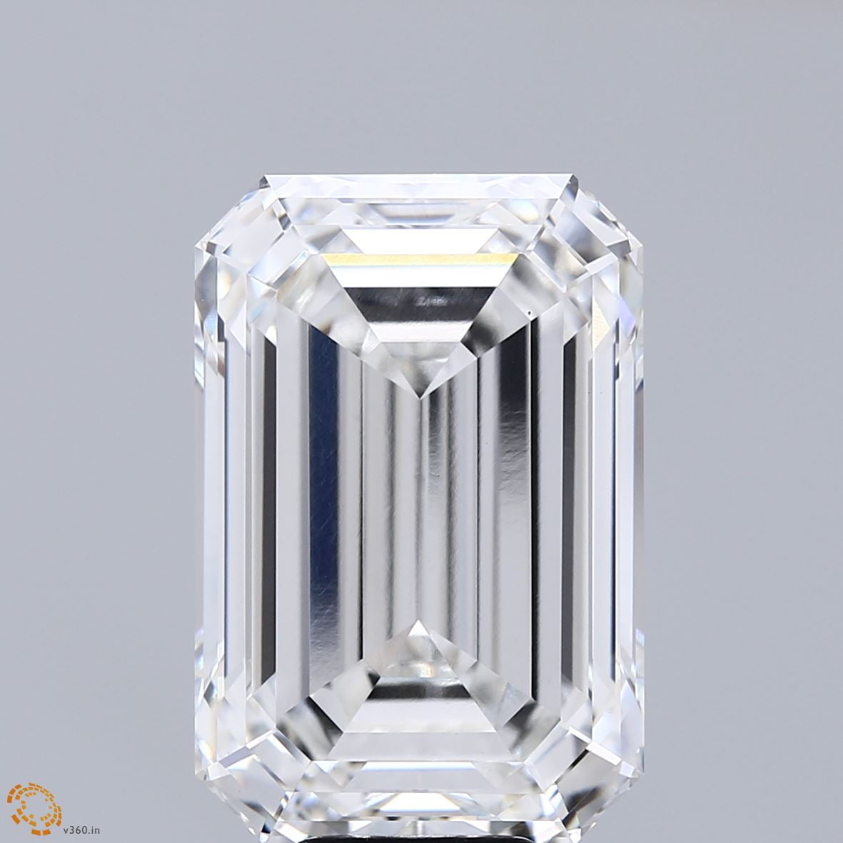 11.14 Carat Emerald Lab Grown Diamond, Excellent Polish, G Color, VS1 Clarity