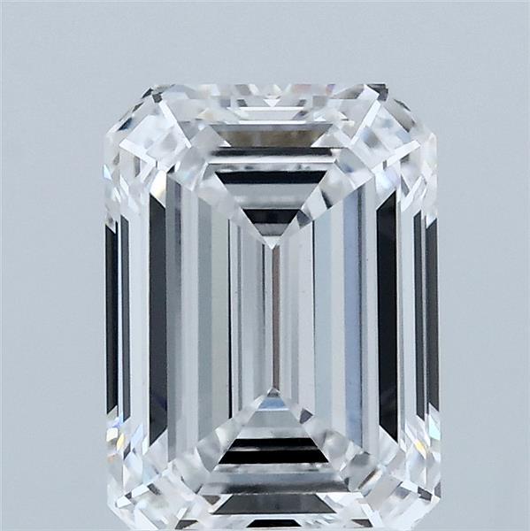 2.06 Carat Emerald Lab Grown Diamond, Excellent Polish, D Color, VS1 Clarity