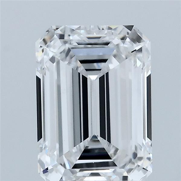 2.09 Carat Emerald Lab Grown Diamond, Excellent Polish, D Color, VS1 Clarity